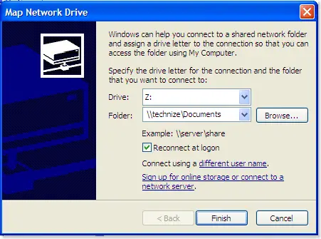 networkDrive