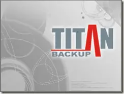 titan backup startup logo